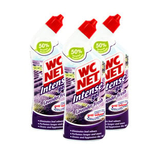 Wc Net Lavender Fresh Intense Gel Value Pack 3 x 750ml