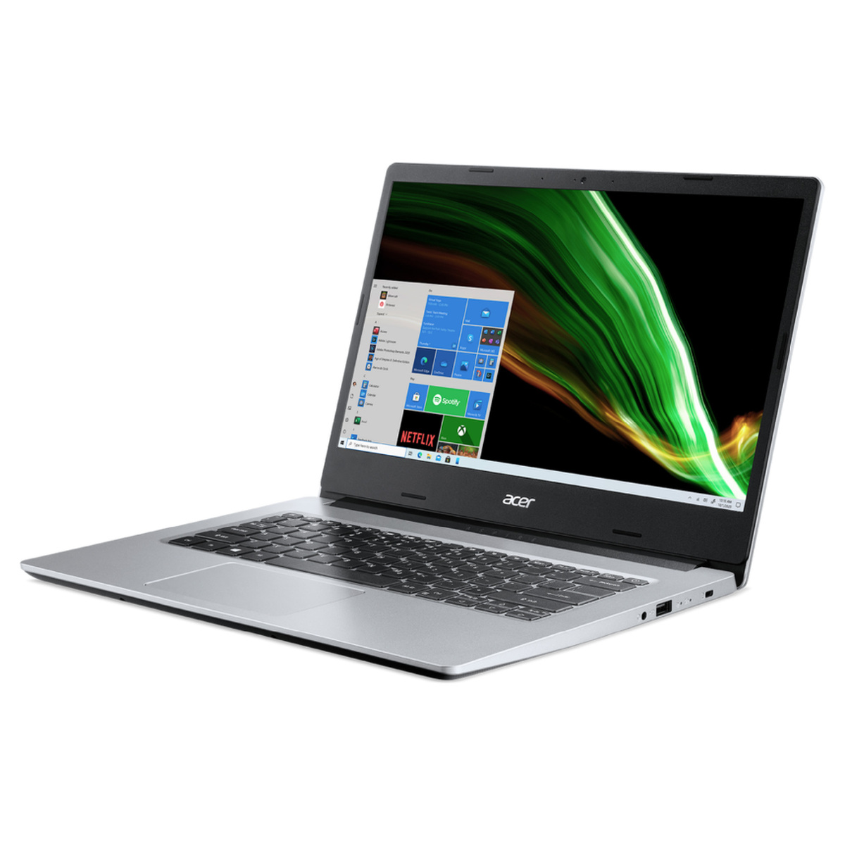 Acer Notebook Aspire 1-NXA9JEM008,Intel Celeron,4GB RAM,128GB SSD,Intel UMA Graphics,14.0"FHD,Windows 11,Black,English-Arabic Keyboard