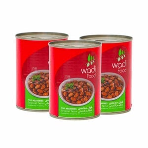 Wadi Food  Foul Medammes  Value Pack  3 x 400g