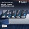 Gree Split Air Conditioner P4MATIC-P18C3 1.5Ton, Rotary Compressor, White