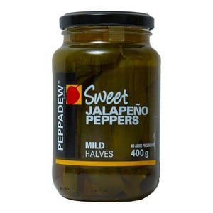 Peppadew Mild Halves Sweet Jalapeno Peppers 400 g