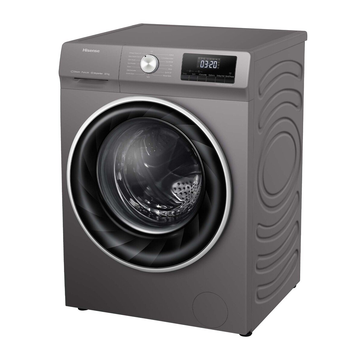 Hisense Front Load Washing Machine WFQY1014EVJMT 10KG 1400RPM-Inverter