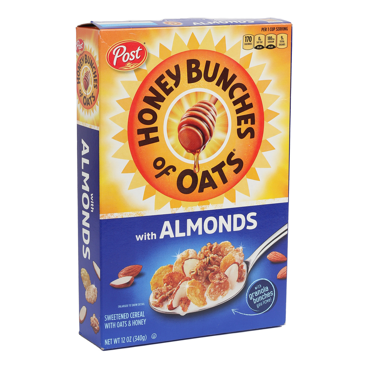 Post Honey Bunches Of Oats Cereal With Almond 340 g