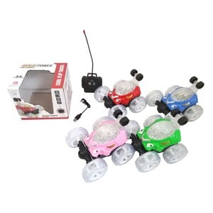 Skid Fusion Rechargeable Remote-Controlled Stunt Car 9802M
