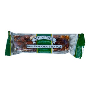Buy Bee Natural Nuts Dark Choc & Sea Salt Bar 50 g Online at Best Price | Cereal Bars | Lulu UAE in UAE