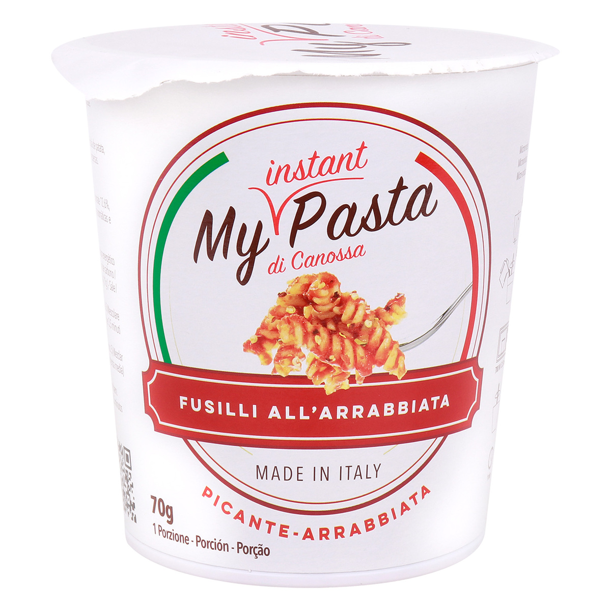 My Instant Pasta Cup With Picante-Arrabbiata 70 g