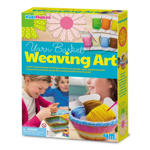 4M Yarn Basket Weaving Art, 04757