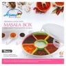 Home Plastic Masala Box With Spoon India