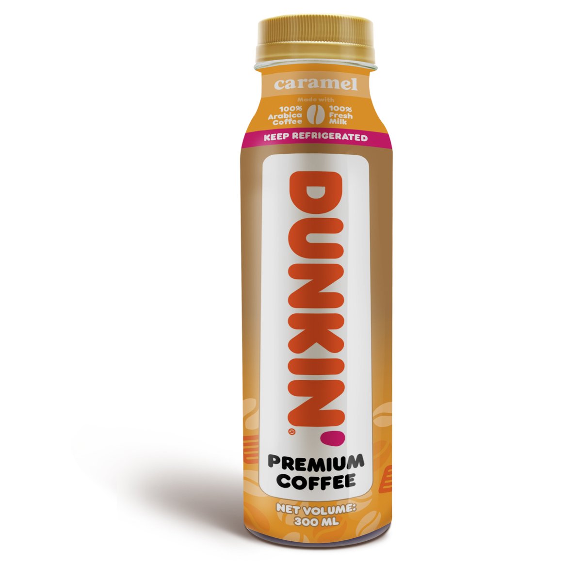 Buy Dunkin Premium Iced Coffee Caramel 300 ml Online at Best Price | Chilled Coffee Drink | Lulu Kuwait in Saudi Arabia