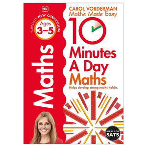 10 Minutes A Day Maths Ages 3-5