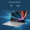 Asus Laptop X515EA-BQ969W,Intel Core i3,15.6" FHD,4GB RAM,512GB SSD,Windows 11