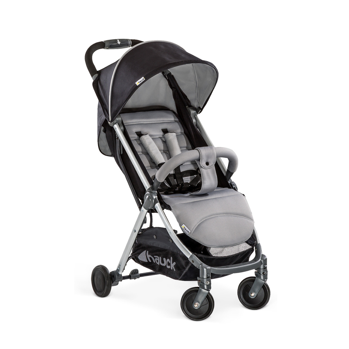 Hauck Baby Stroller 16012 Swift Plus Silver Charcoal