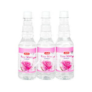 LuLu Synthetic Rose Water 3 x 450ml
