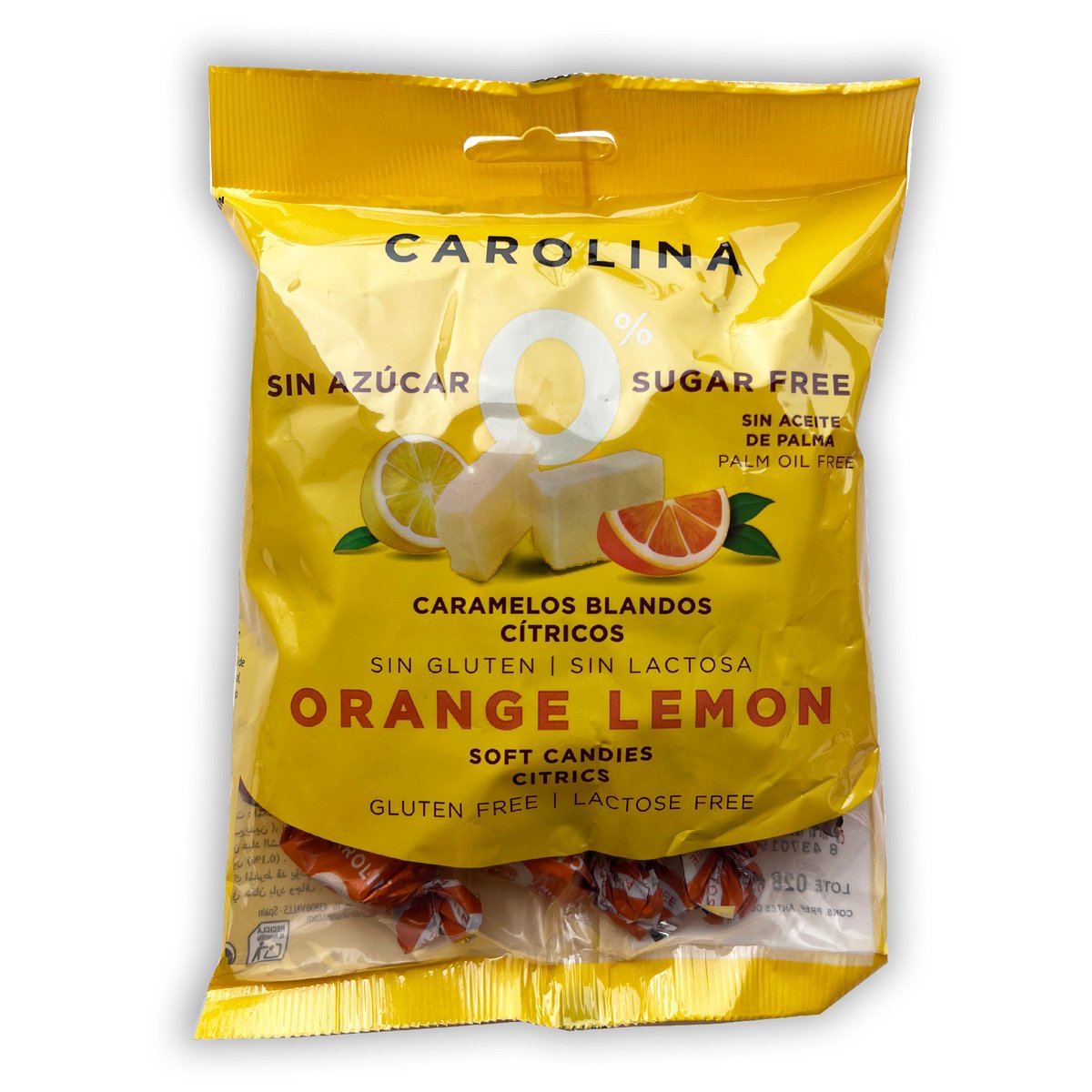 كارولينا حلوى طرية بالليمون و البرتقال 90 جم