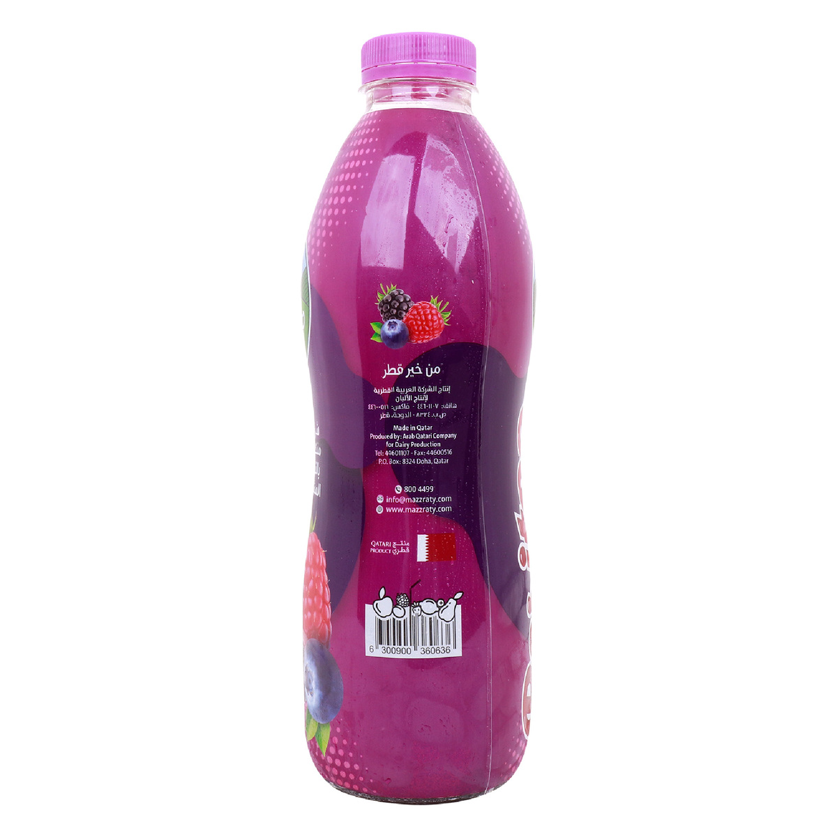 Mazzraty Beritoo Mix Berries Flavored Drink 1Litre