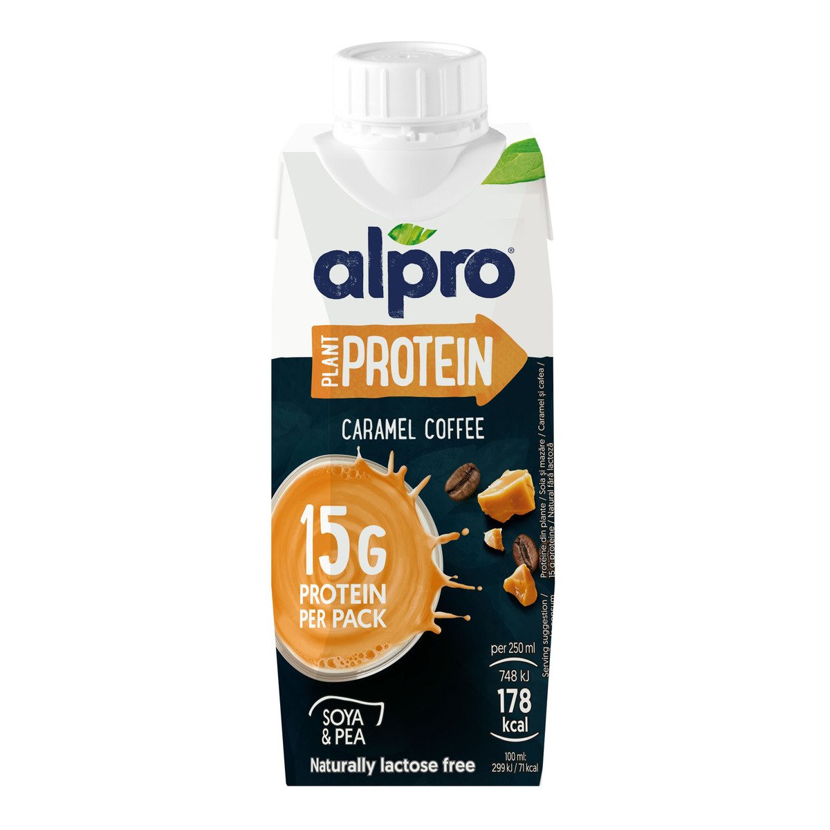 Alpro Plant Protein Caramel Coffee 250 ml