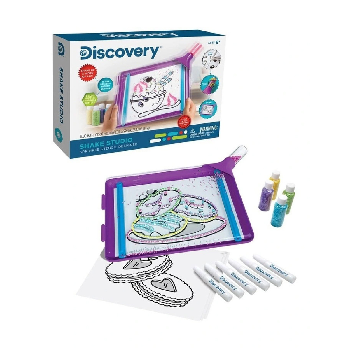Discovery Toy Art Board Shake And Sprinkle 6006331