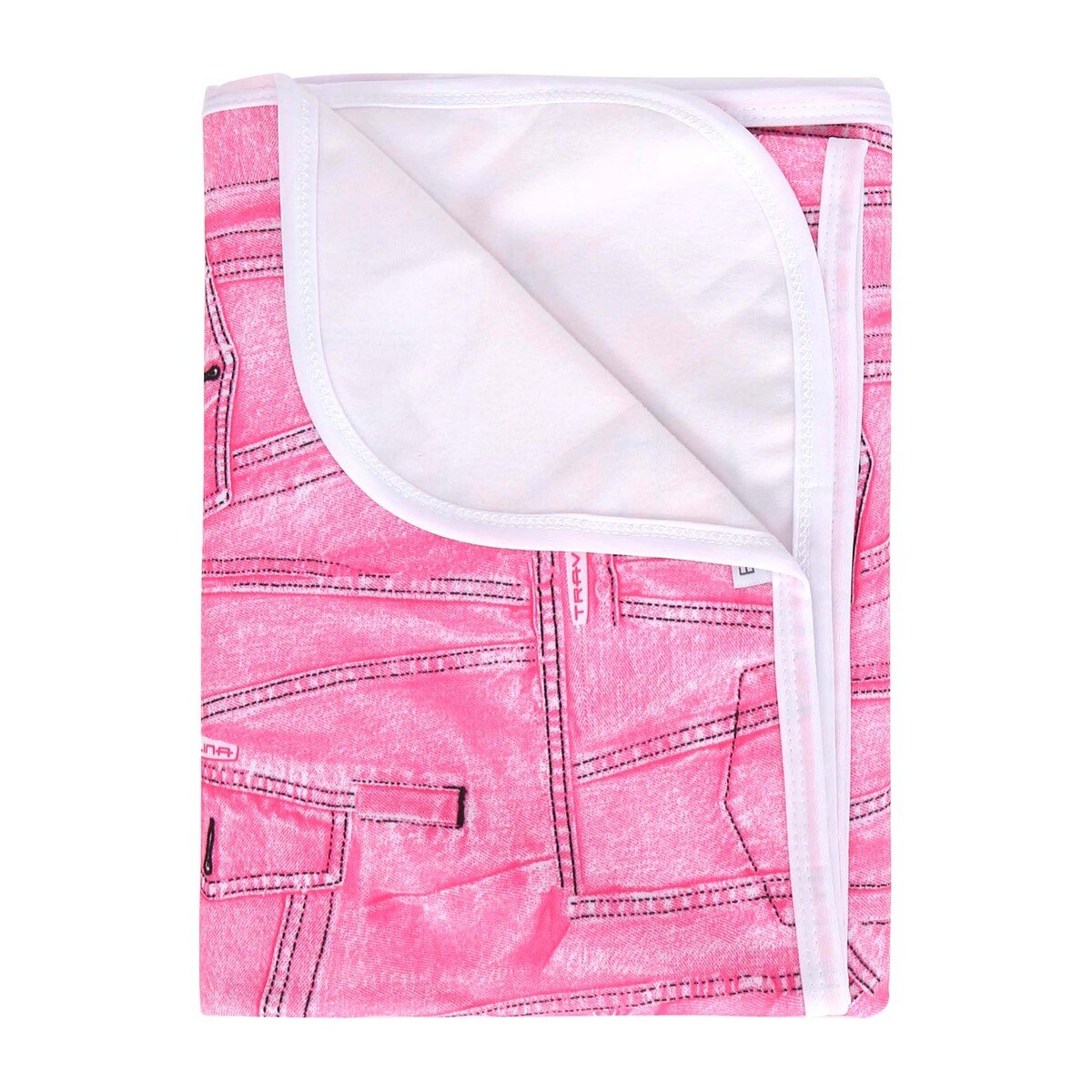Eten Baby Denim Waterproof Sheet 70x120cm Pink