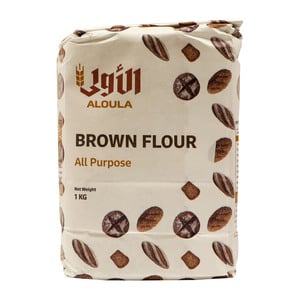 اشتري قم بشراء الأولى طحين أسمر 1 كجم Online at Best Price من الموقع - من لولو هايبر ماركت Flour في السعودية
