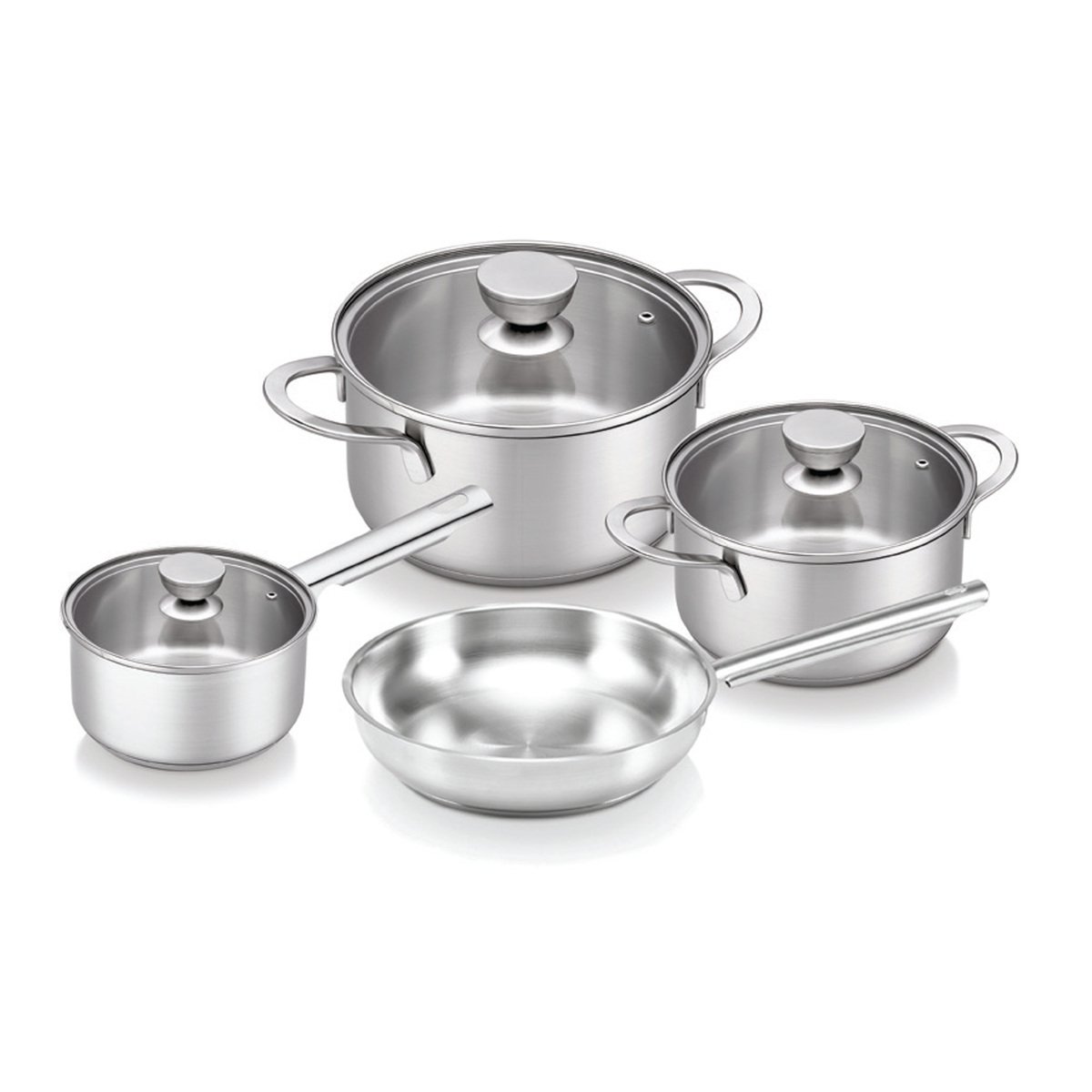 Brabantia Stainless Steel Cookware Set 7pcs Futura