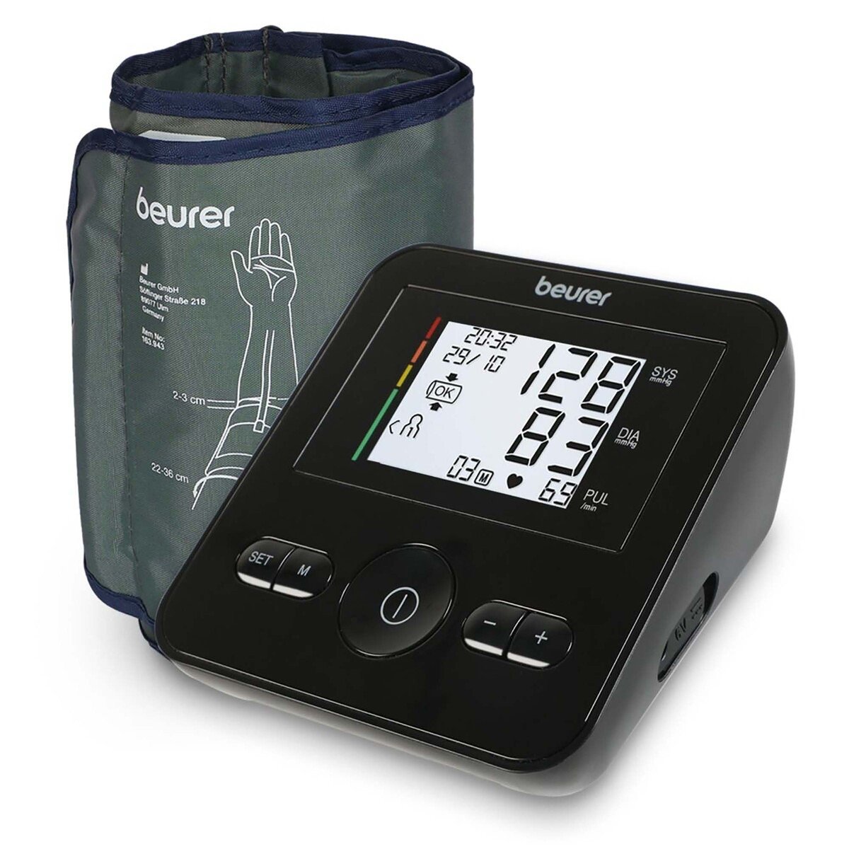 MbH Bluetooth Blood Pressure Monitor- Wireless Upper