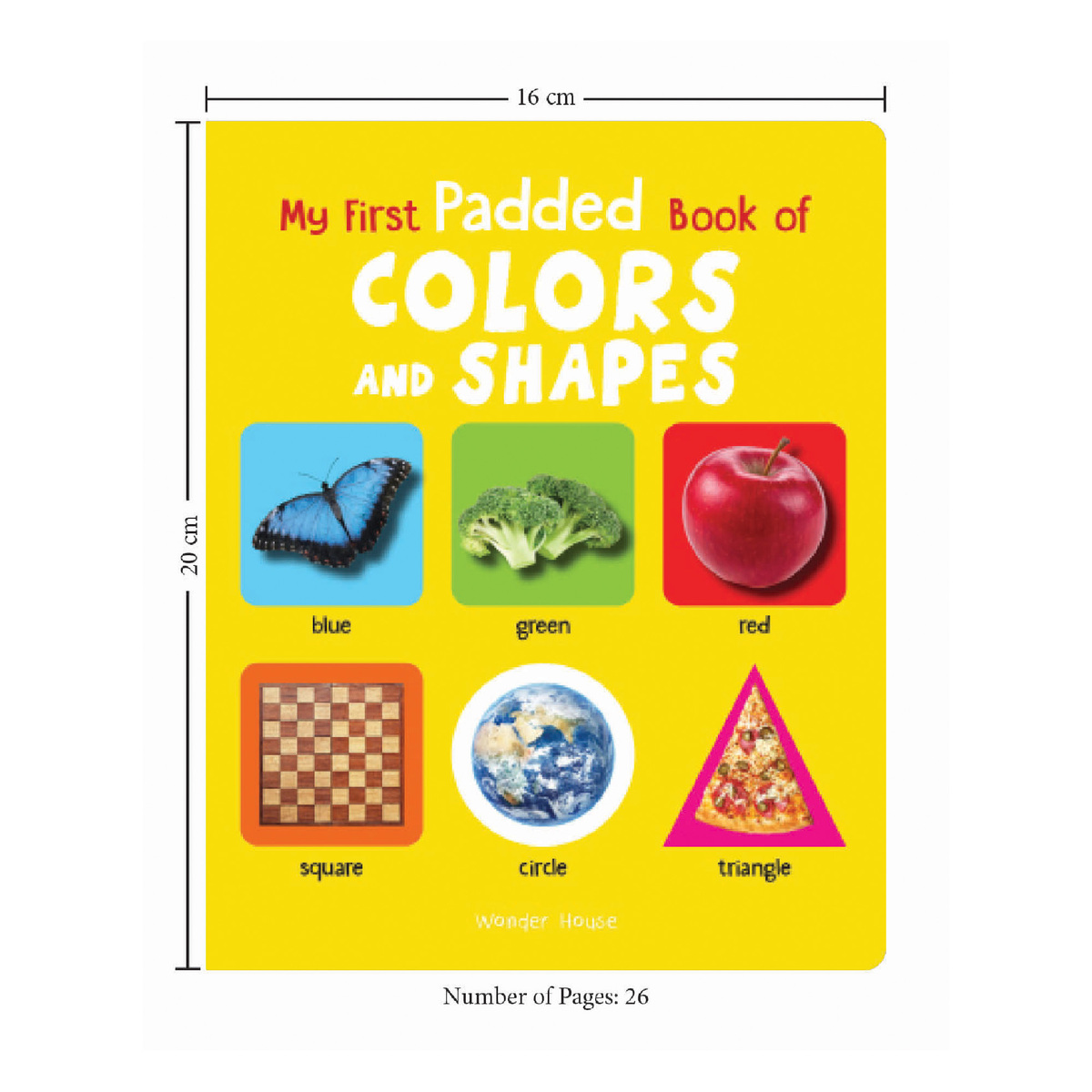 Welcome My First Padded Book: Early Learning Padded Board Books For Children Assorted