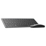 Porodo Super Slim and Portable Bluetooth Keyboard with Mouse ( English / Arabic ) Gray
