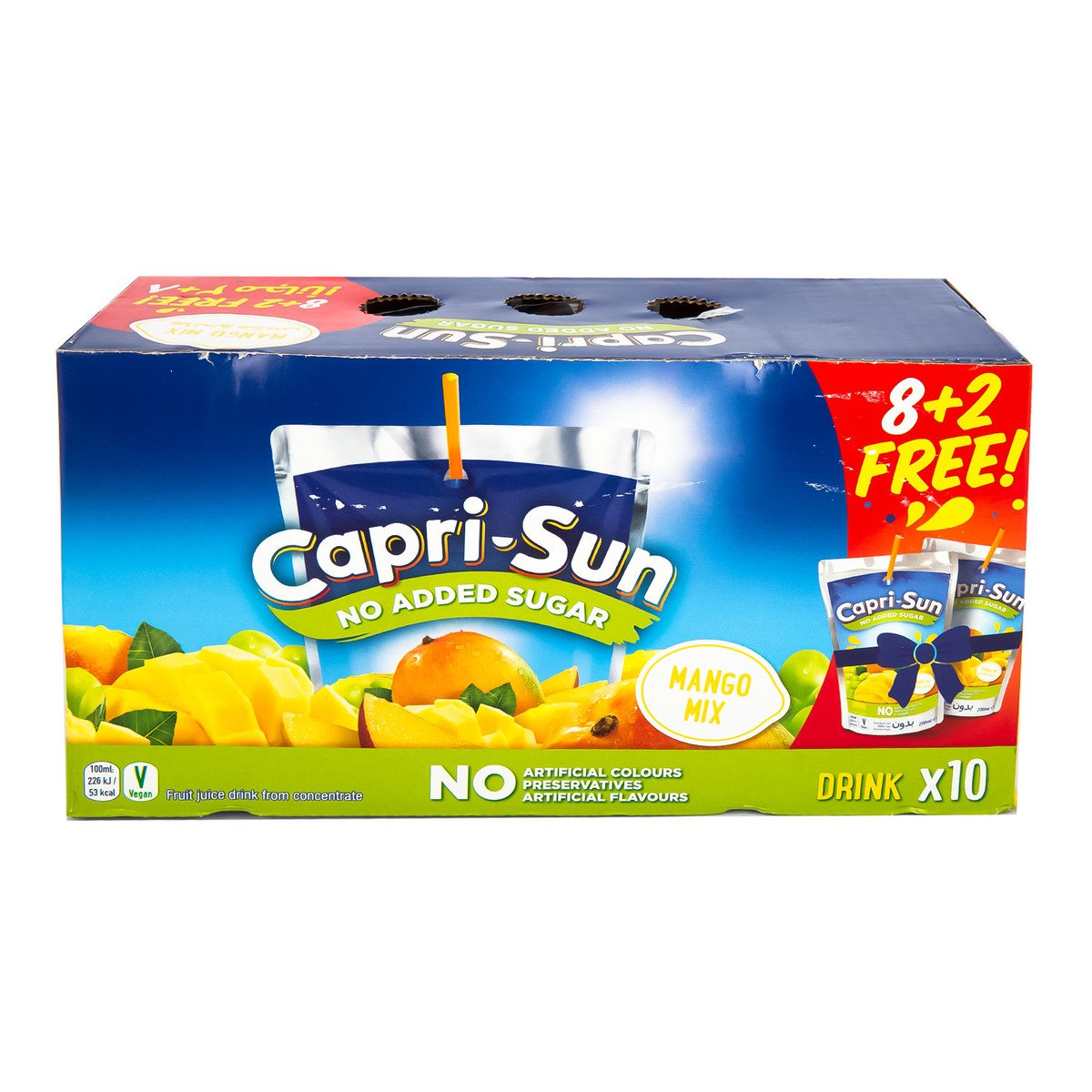 Capri Sun Mango Mix Juice 200 ml 8+2