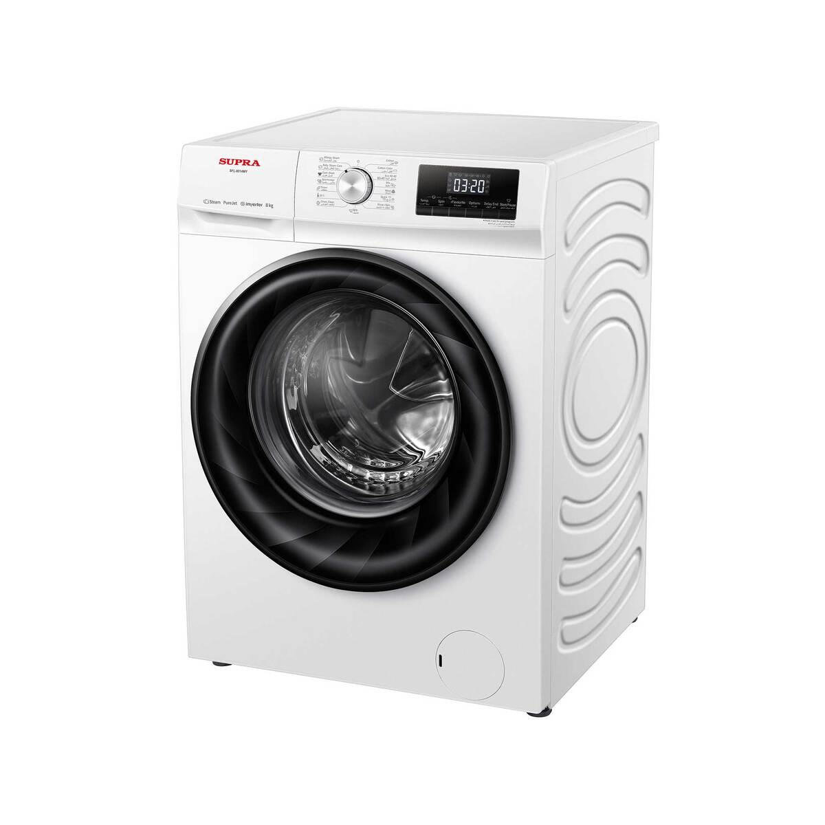 Supra Front Load Washing Machine,SFL8014MY-8Kg