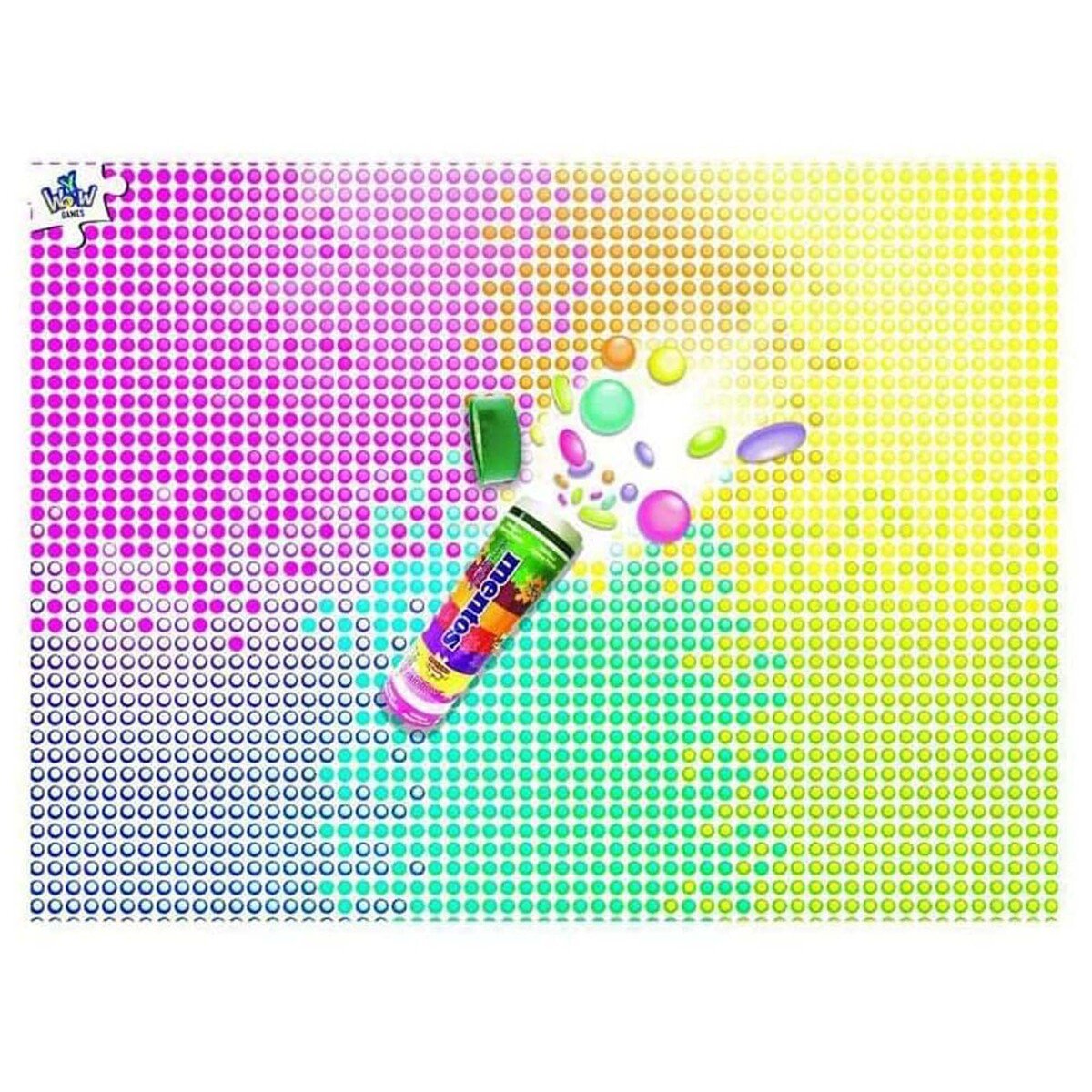 Supersized Puzzles - Mentos Rainbow Puzzles 1000pcs 200271A
