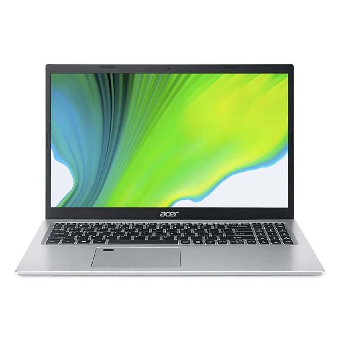 Acer A515-56-39QT Laptop,Core i3 1115G4,4GB RAM,256GB SSD,Shared Graphics,Windows 11,FHD 15.6inch,Silver,English-Arabic Keyboard