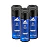 Adidas Deo Body Spray UEFA Champions League 150 ml 2+1