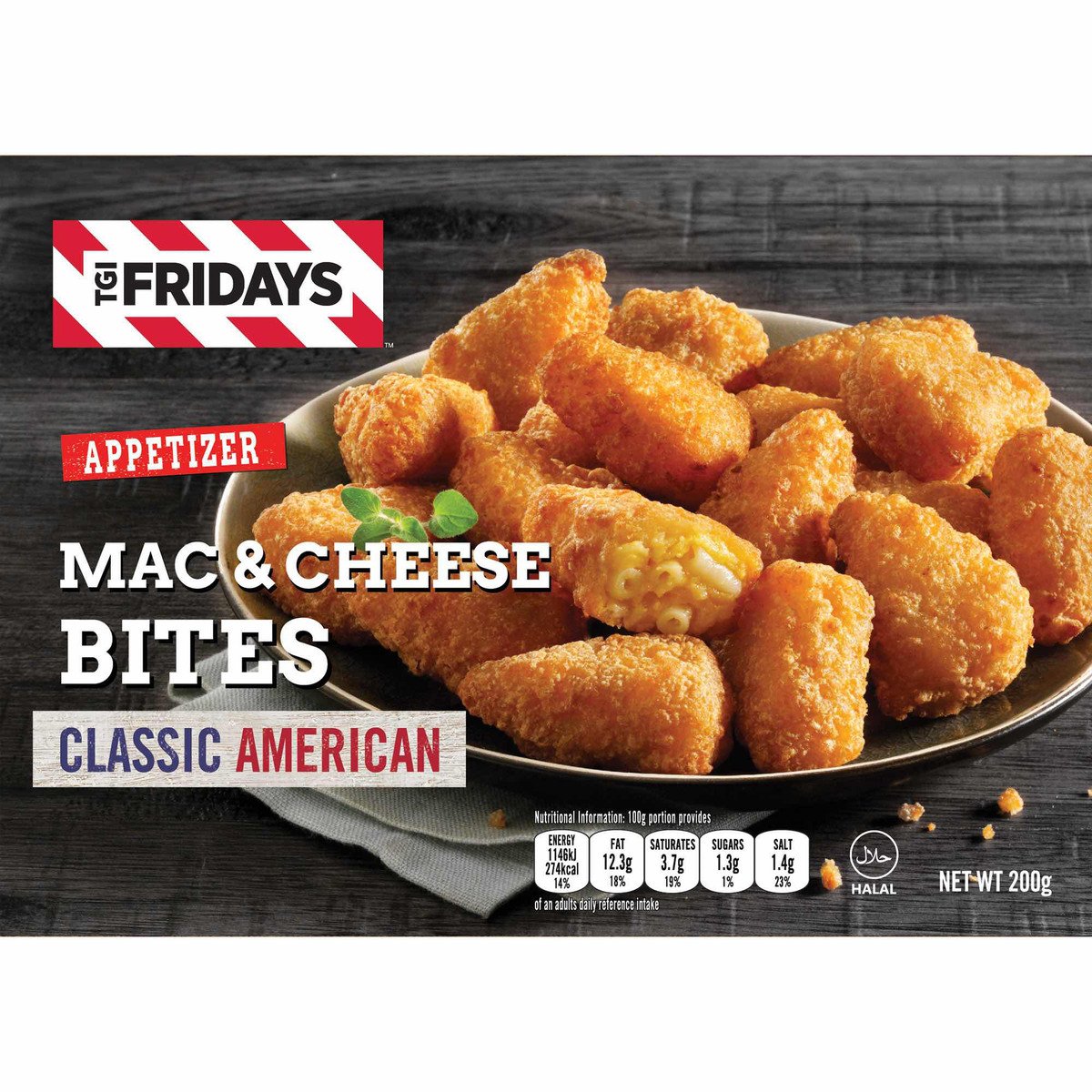 TGI Fridays Mac & Cheese Bites 200 g