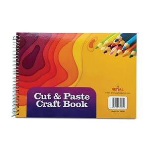 Al Remal Cut & Paste Craft Book A4 Size Assorted