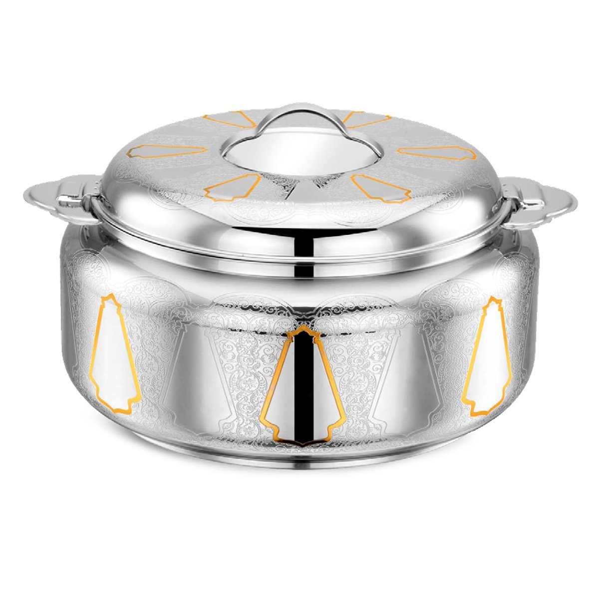 Pradeep Stainless Steel Hot Pot Sheima Gold 2.5Ltr