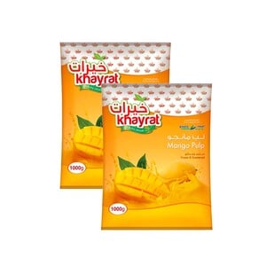 Khayrat Mango Pulp Value Pack 2 x 1 kg