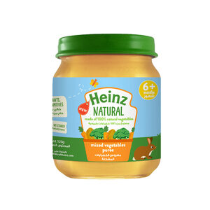 Heinz Baby Food Mixed Vegetable Puree Jar For 6+ Months 120g