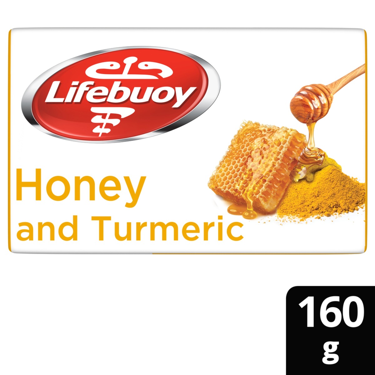 Lifebuoy Honey And Turmeric Bar Soap 160 g