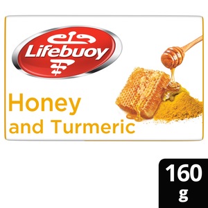 Lifebuoy Honey And Turmeric Bar Soap 160 g