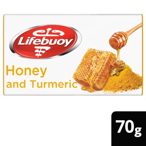 Lifebuoy  Honey & Turmeric Bar Soap 70g
