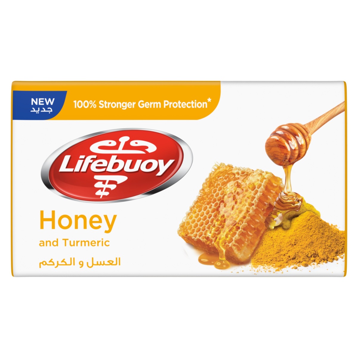 لايفبوي لوح صابون بالعسل والكركم 70جم