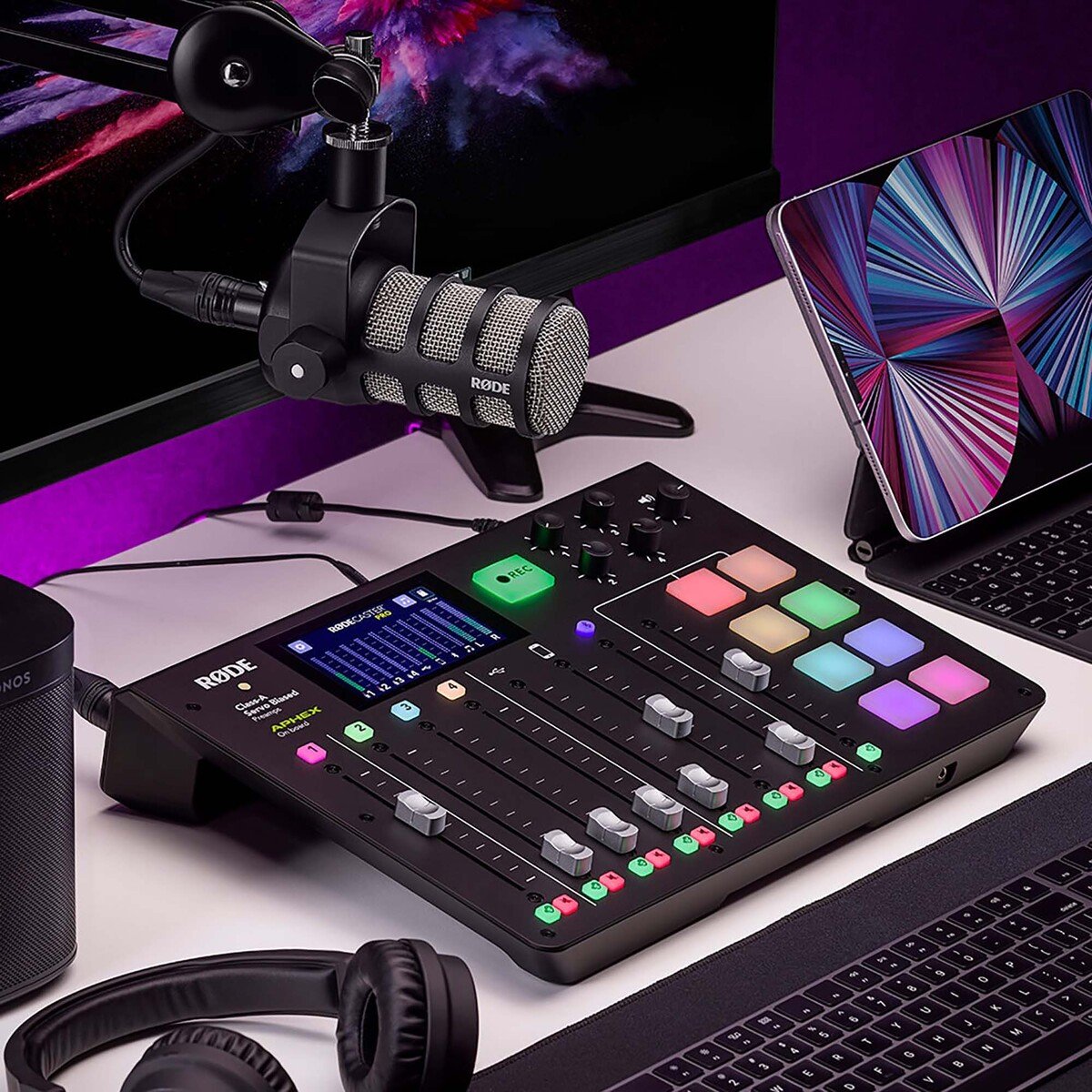 Rode Caster Pro integrated Podcast Production console