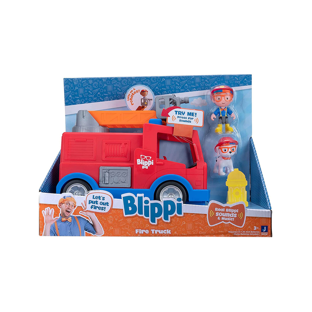 Blippi Feature Fire Truck BLP0159