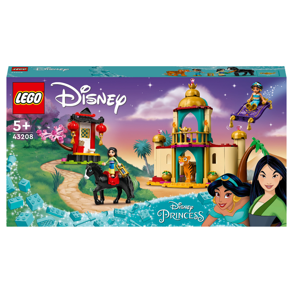 Lego Jasmine And Mulan’s 43208