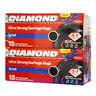 Diamond Ultra Strong Drawstring Garbage Bag 30 Gallons Size 62 x 83cm 2 x 18pcs