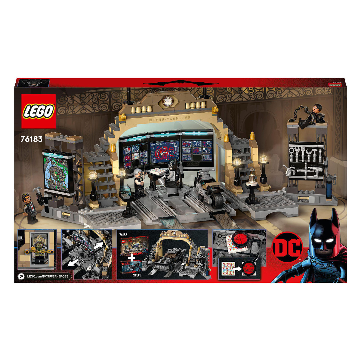 Lego Batcave Riddler 76183