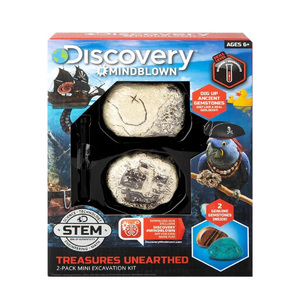 Discovery Mindblown Excavation Kit Mini Treasure 2pc 1423004
