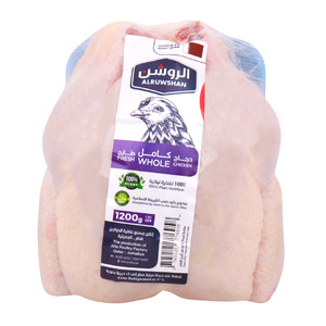 Alruwshan Fresh Whole Chicken 1.2kg