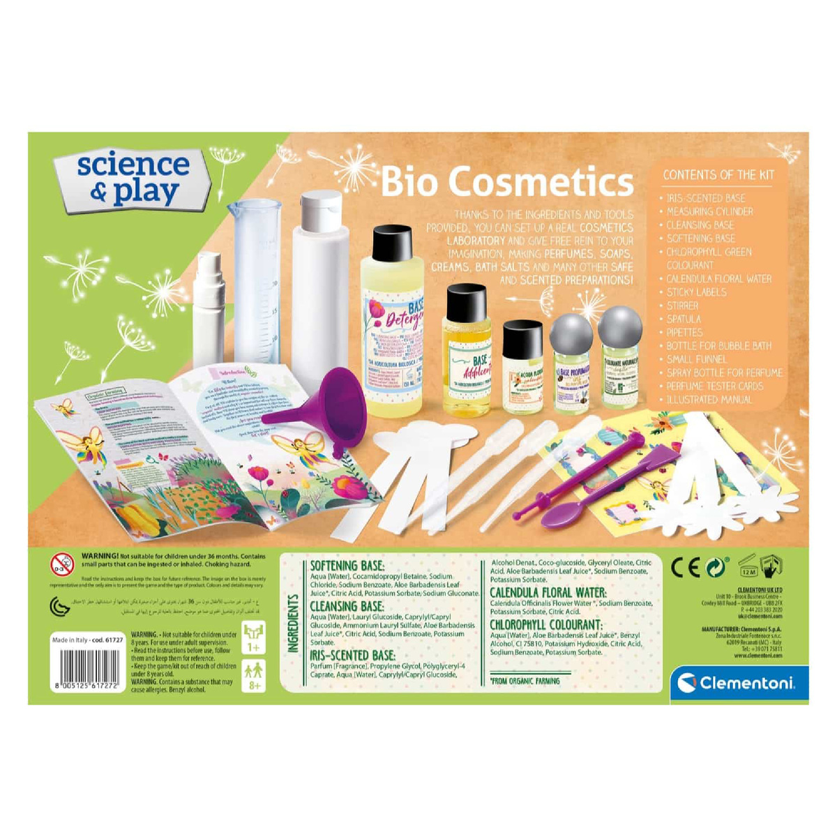 Clementoni Bio Cosmetic Lab for Kids 61727