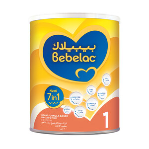 Bebelac Nutri 7in1 Infant Milk Formula Stage 1 From Birth to 6 Months 400 g
